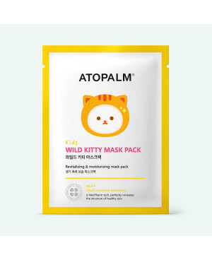 Atopalm Kids Wild Kitty Mask sejas maska bērniem no 3 gadu vecuma 15 ml.