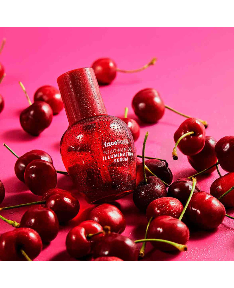 Face Facts Cherry Bliss Niacinamide Illuminating serums 30ml.