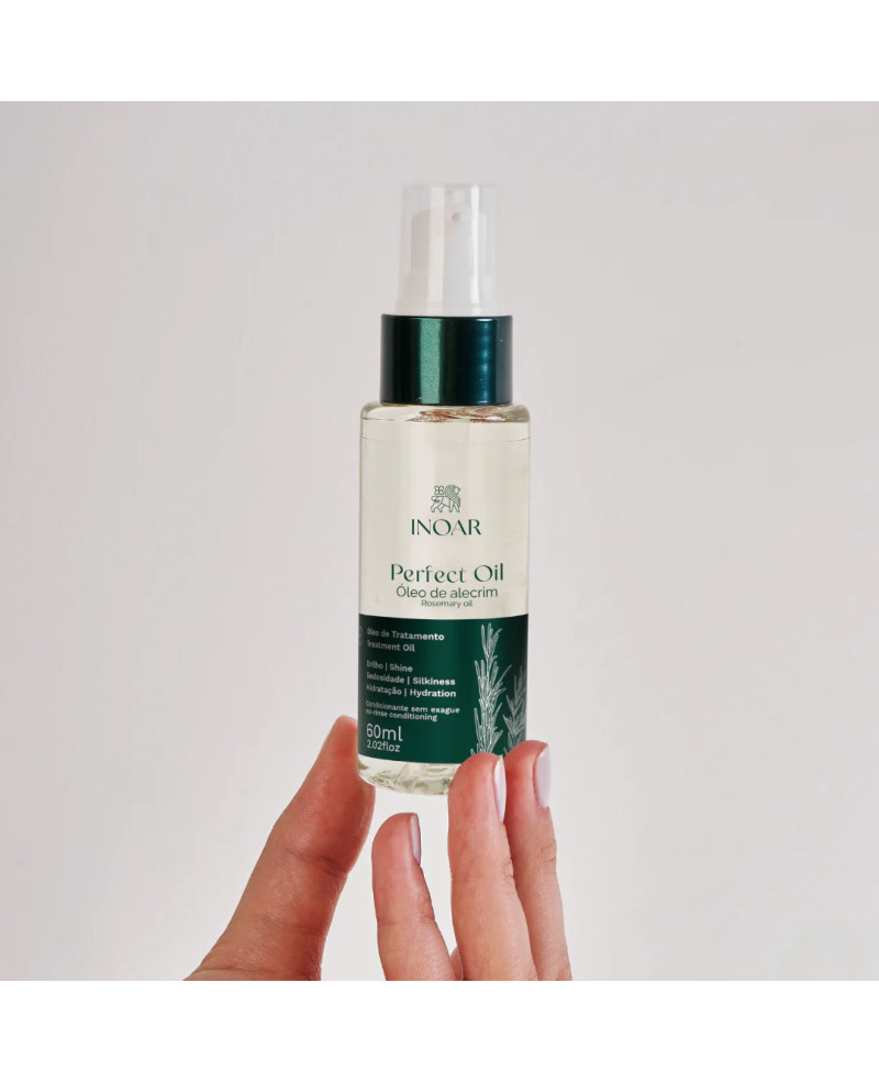 INOAR Rosemary Perfect Oil - rozmarīnu eļļa matiem 60 ml.