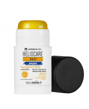 Cantabria Labs Heliocare 360 Sport Transparent Stick SPF 50+, 25g.