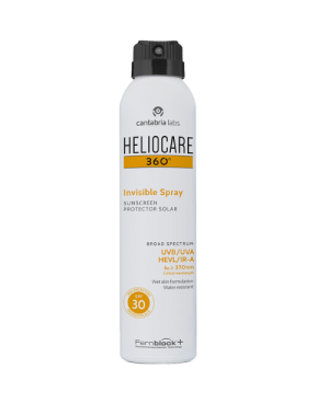 Cantabria Labs Heliocare 360 Invisible Apsauginis Purškiklis Ķermenim SPF50+, 200ml.
