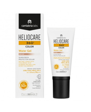 Cantabria Labs Heliocare 360 Water Gel SPF50+ (Bēšs), 50ml.