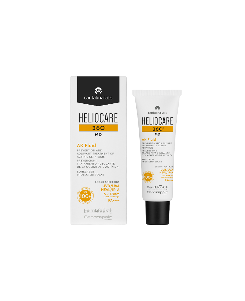Cantabria Labs Heliocare 360 MD AK Fluidas SPF 100+, 50ml.