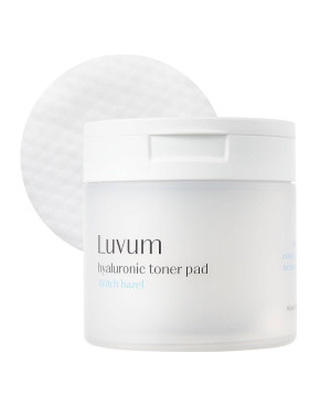 Luvum Witch Hazel Hyaluronic Toner Pad toniko padeliai 60vnt.