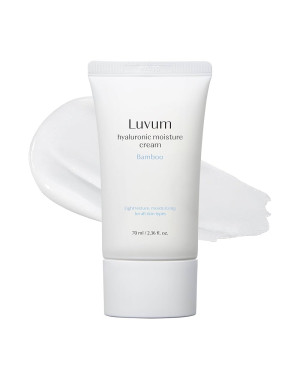 Luvum bamboo hyaluronic mitrinātājs krēms 70ml.