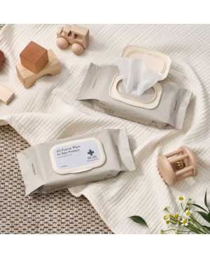 Mother-K priekšmetu tīrīšanas salvetes ar etanolu, 60 gab.