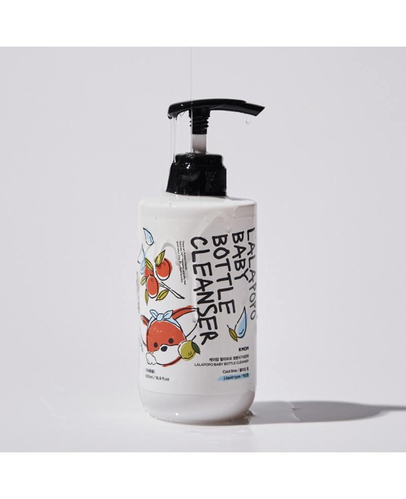 K-MOM Lalabebe barošanas pudelīšu, augļu un dārzeņu mazgāšanas līdzeklis 500ml.