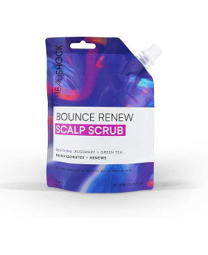 Headshock Bounce Renew Scalp Scrub - Rozmarīns un Zaļā Tēja