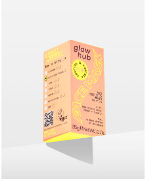 Glow hub nourish&hydrate peach mask stick mitrinoša maska 35g