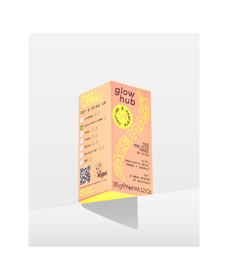 Glow hub nourish&hydrate peach mask stick mitrinoša maska 35g